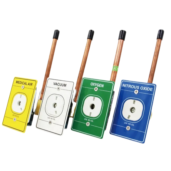 Wall Outlet Gas Medis Standard Ohmeda-Instalasi Gas Medis Rumah Sakit