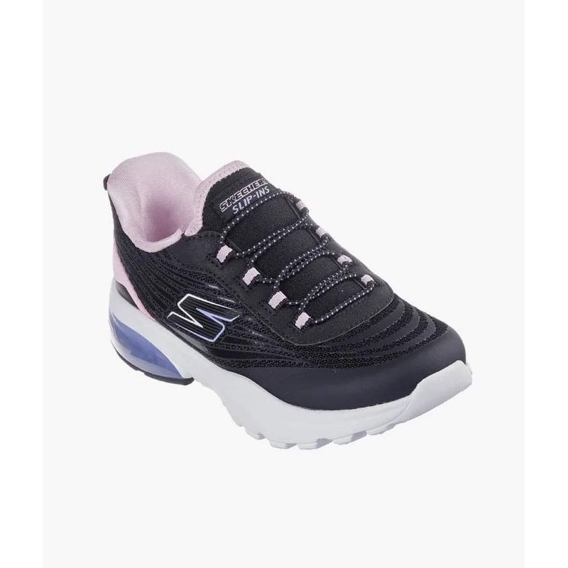 100% Original Skechers Slip-Ins Razor Air Girl's Shoes - Black Kode Produk: SKE303944LL66