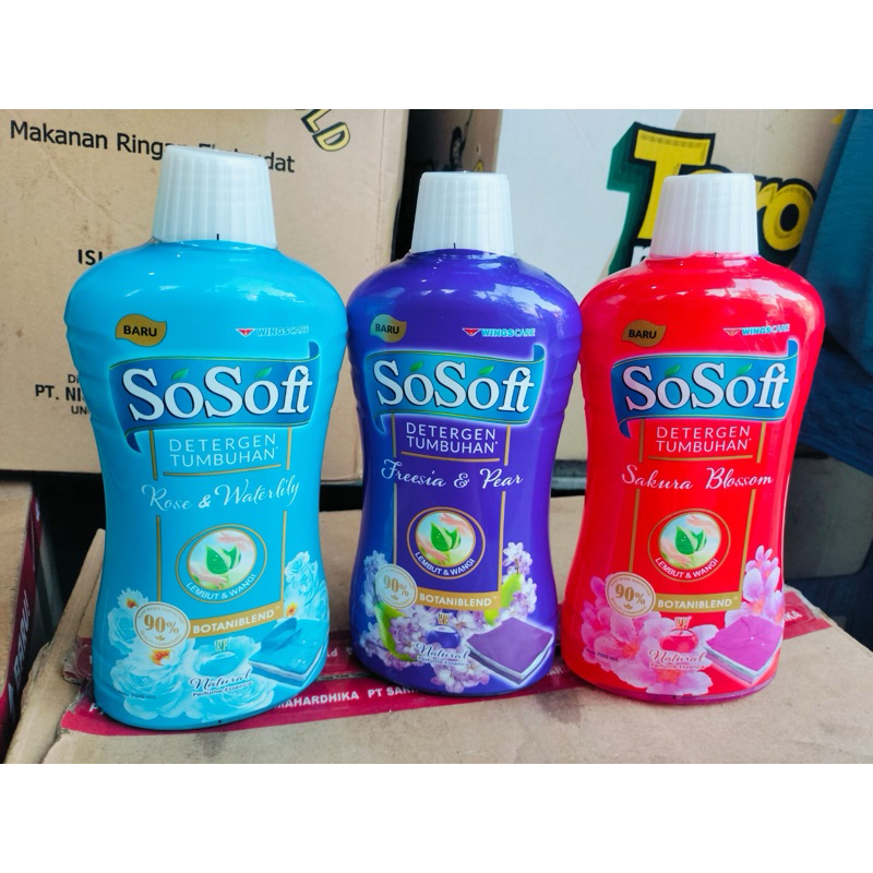 sosoft detergen cair