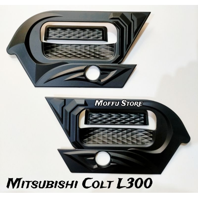 COVER HANDLE OUTER MITSUBISHI L 300 PICK UP HITAM GAGANG PINTU VARIASI AKSESORIS MOBIL L 300 L300