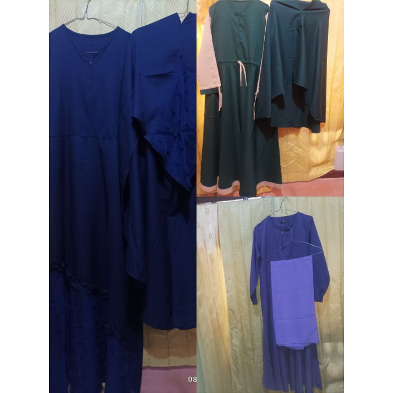 Preloved set gamis