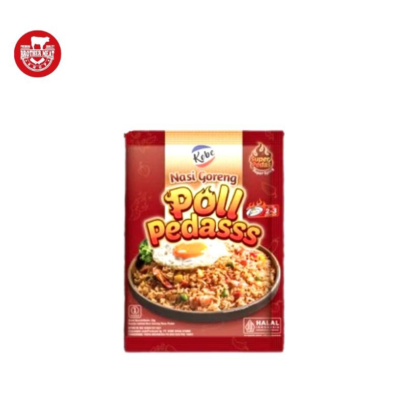 

1000 Kobe nasi goreng Poll pedass 12gr