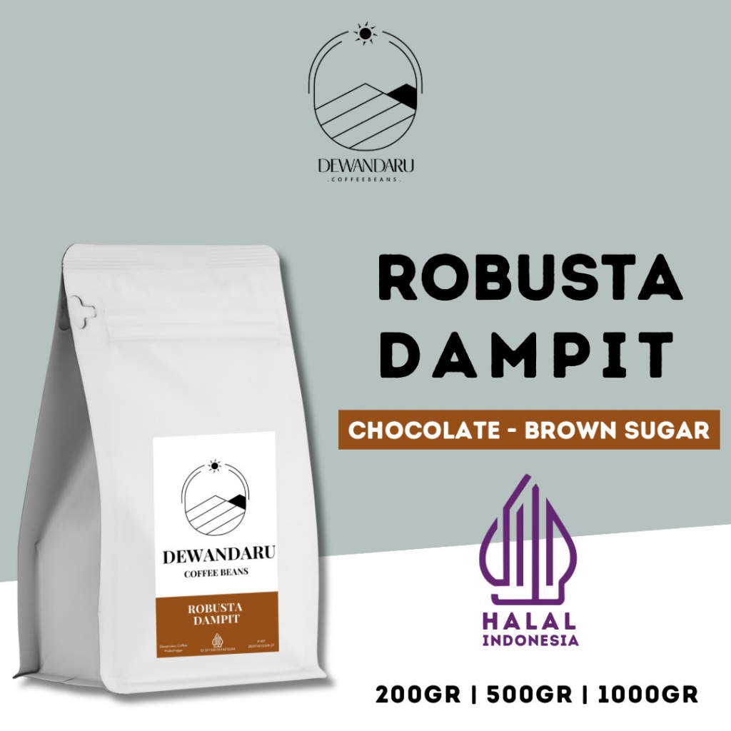 

Kopi Robusta Dampit - Roast Bean atau Bubuk - Dewandaru Coffee