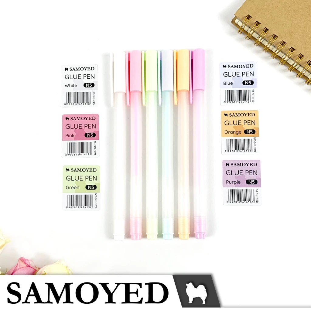 

Pulpen / Pena Lem Cair Warna Kertas / Paper / DIY / Craft Colour Liquid Glue Pen