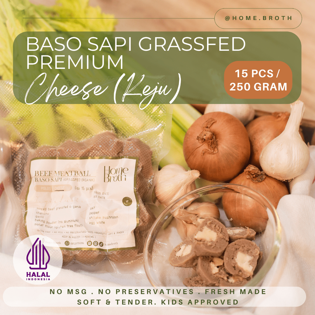 

Baso Sapi Grassfed Organik Premium Homebroth