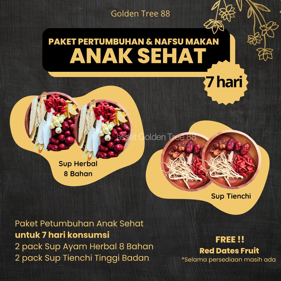 

Paket Anak Sehat Tingkatkan Nafsu Makan dan Pertumbuhan Tinggi Badan