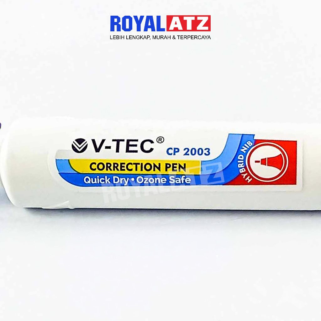 

V-Tec Correction Pen / Tip Ex Cair CP 2003 Assorted Color 3ml