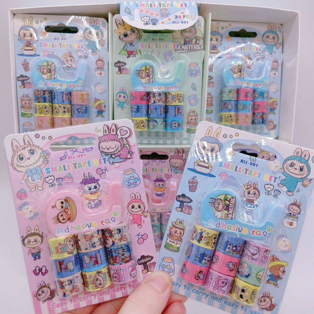 

Washi Tape Mini Tape Alat Tulis Capybara Labubu