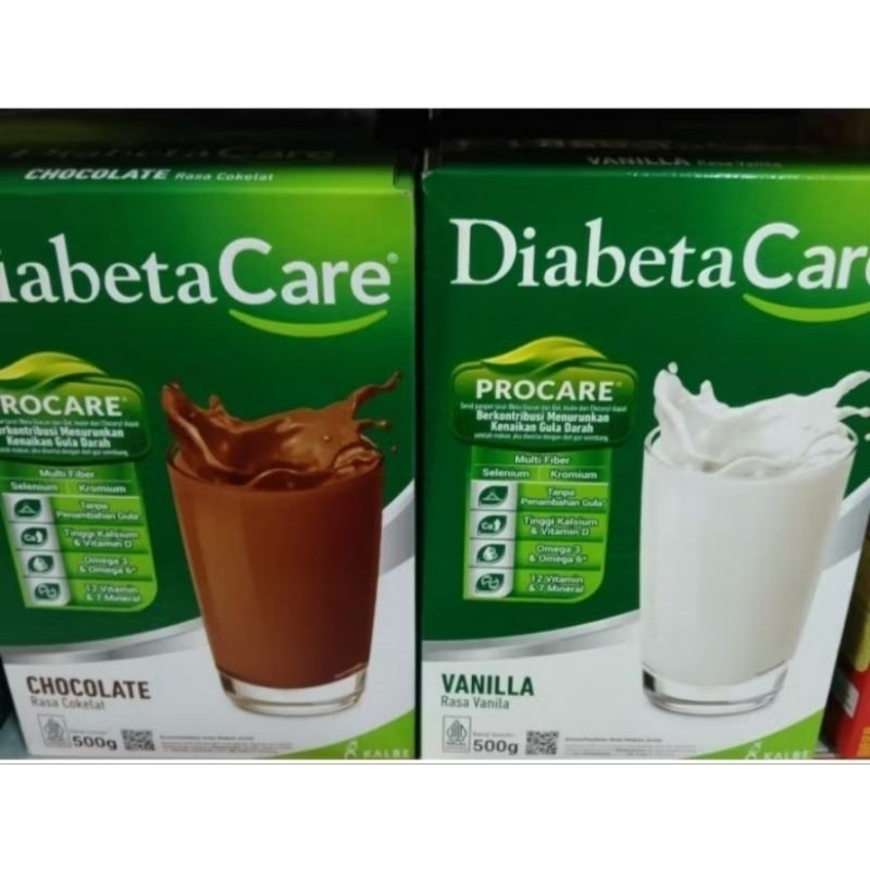 

Diabetacare chocolate /vanilla 500gr