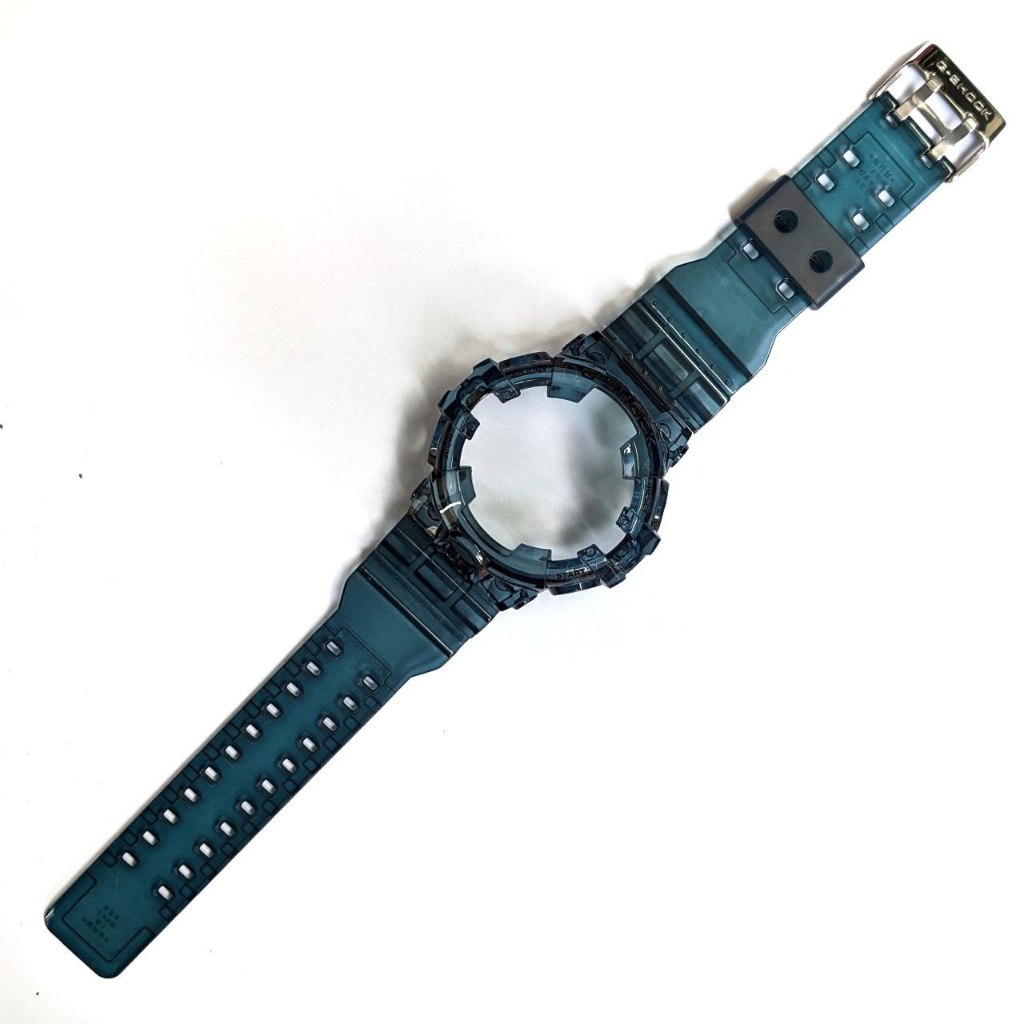BNB STRAP BEZEL CASIO GSHOCK G SHOCK GA 700 GA700 JELLY CLEAR NAVY BLUE