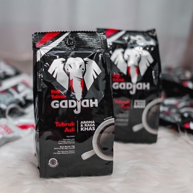

Kopi Tubruk Gadjah Tubruk Asli 138 Gr Pouch ( Tanpa Gula )