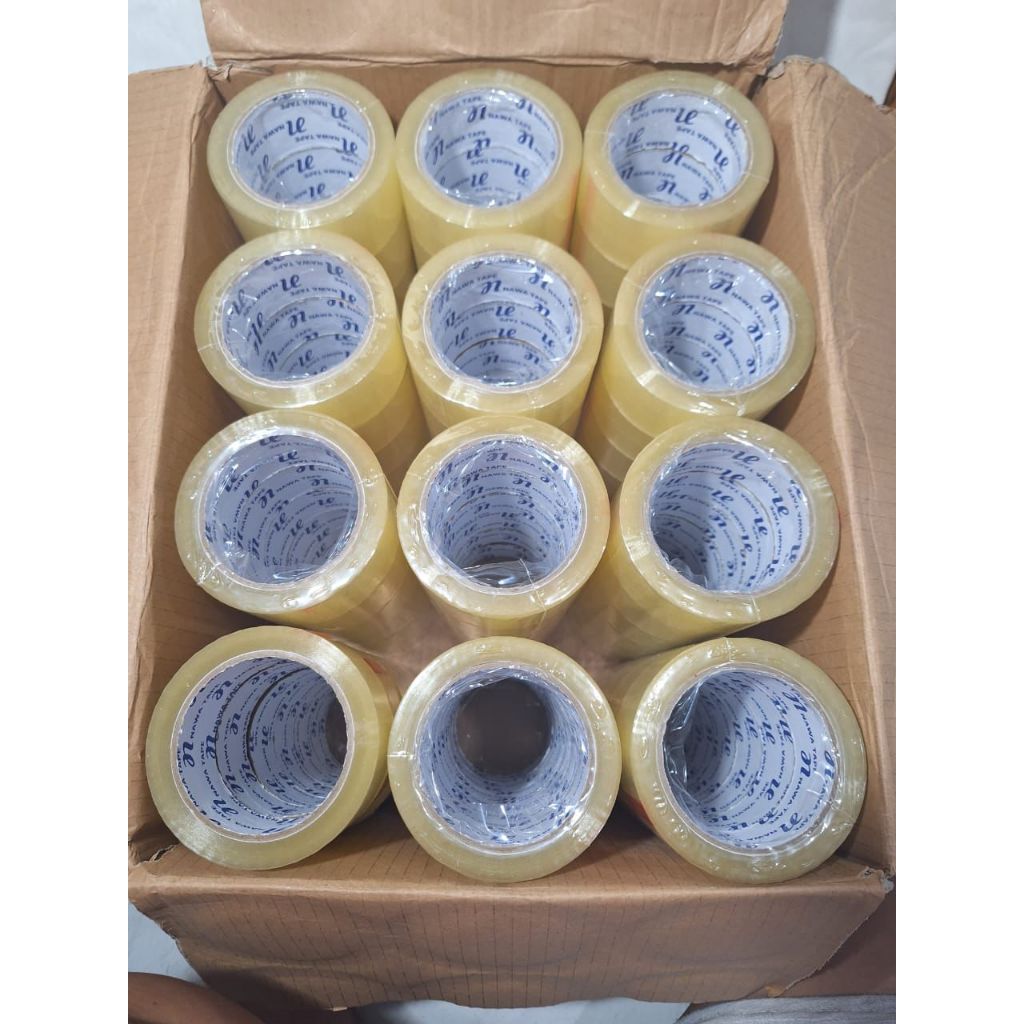 

144 ROLL (1DUS/KARTON) LAKBAN BENING / SOLATIP BENING 24X72YARD