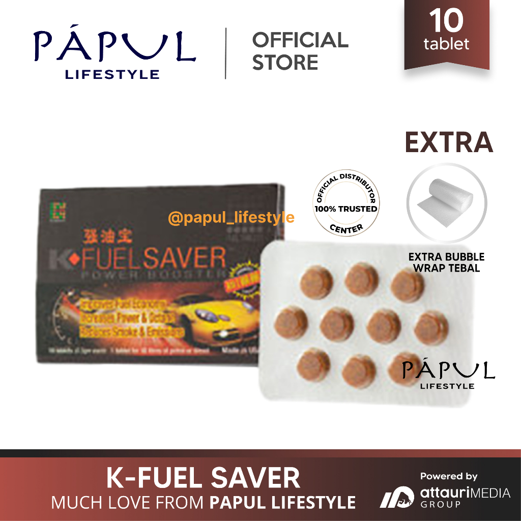 K Fuel Saver Tablet Bahan Bakar
