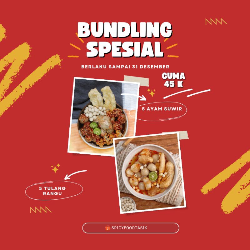 

[BUNDLING ISI 10] Baso Aci MIX