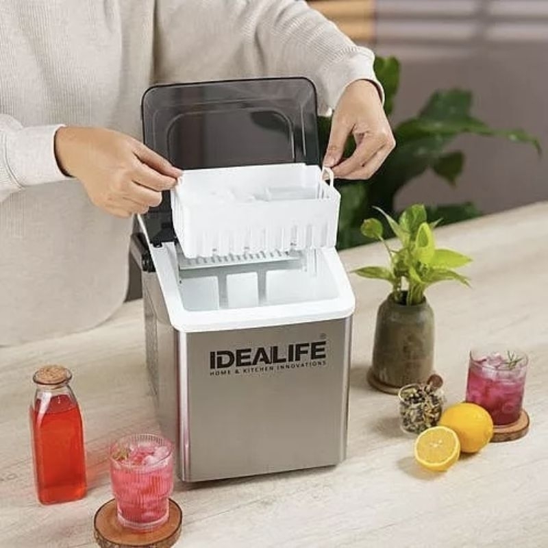 IDEALIFE Mesin pembuat Es Batu 15 Liter