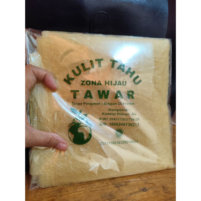 

kulit tahu tawar 15x15 cm/pack/50lbt