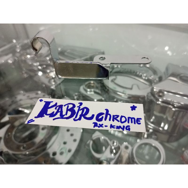 PLAT SELANGREM CAKRAM RX-KING ORIGINAL CHROME