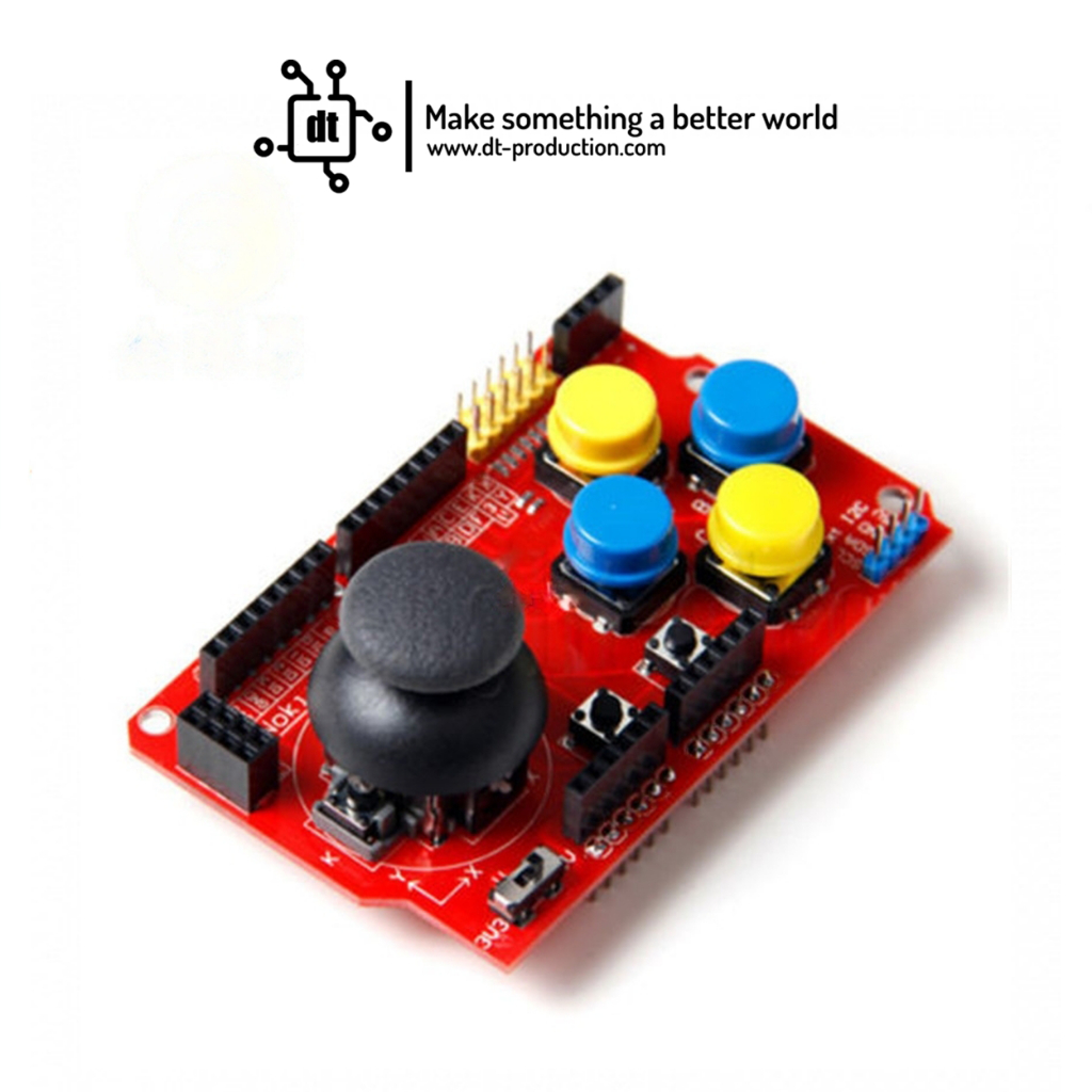 Joystick shield arduino gamepad analog