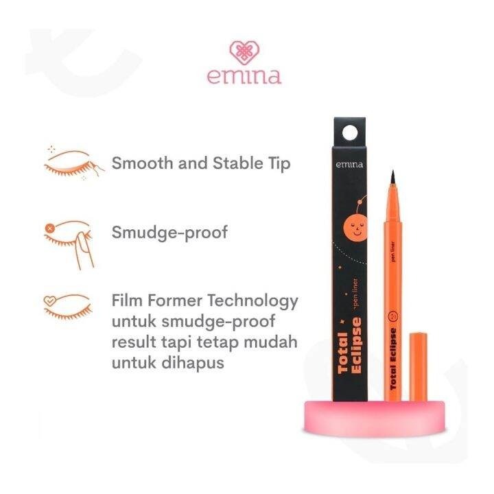 EMINA TOTAL ECLIPSE LIQUID EYELINER PEN