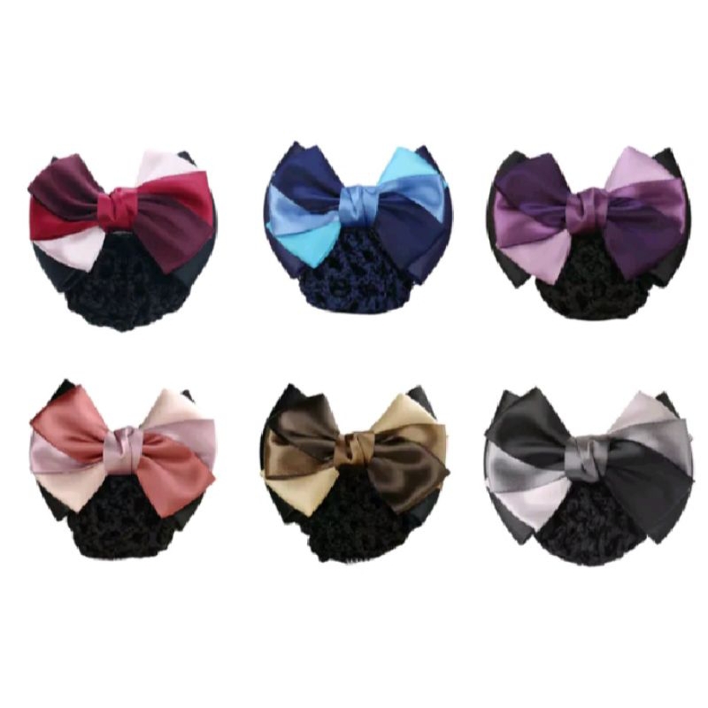 jepit rambut sanggul hairnet pramugari