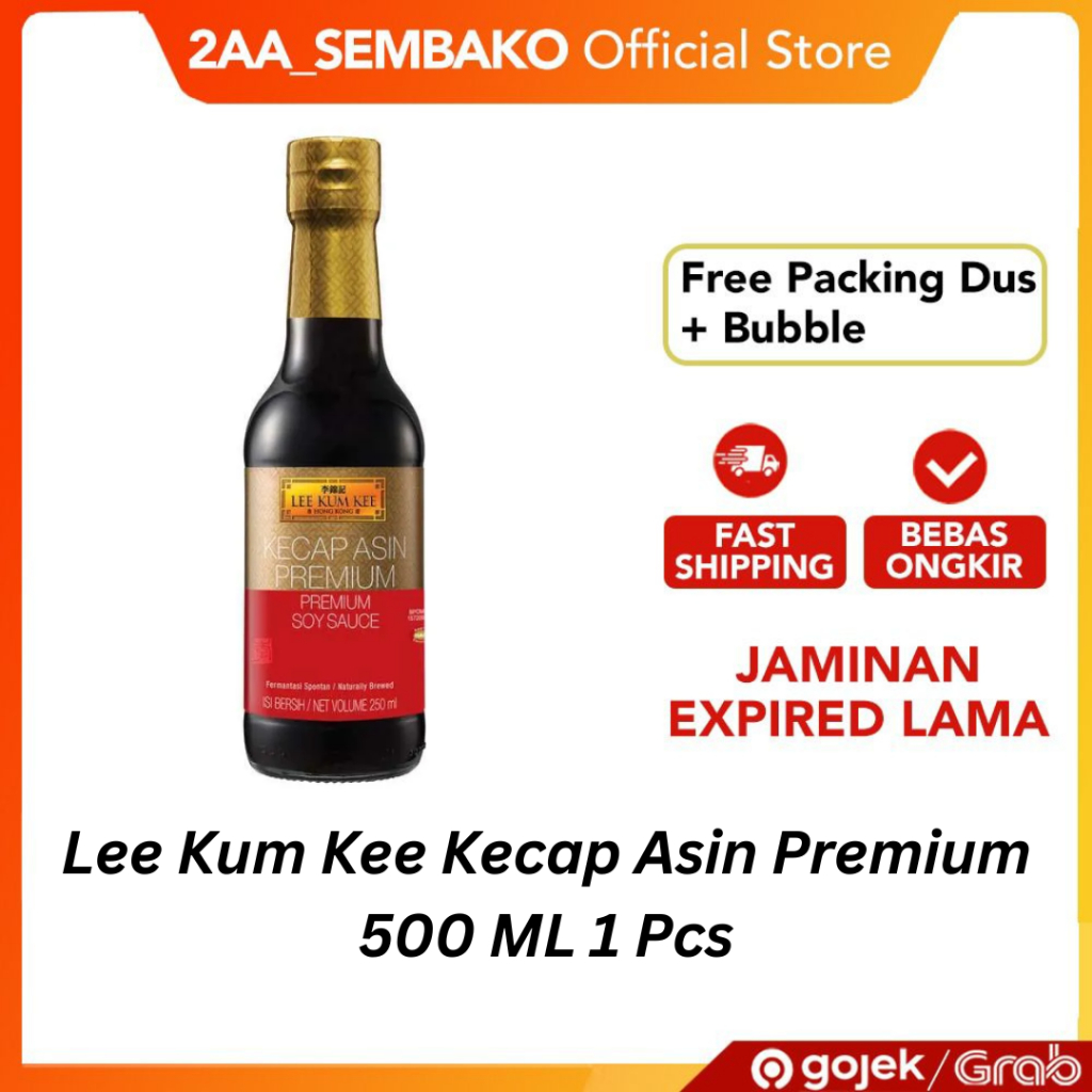 

Lee Kum Kee Kecap Asin Premium Soy Sauce 500 ML 1 Pcs