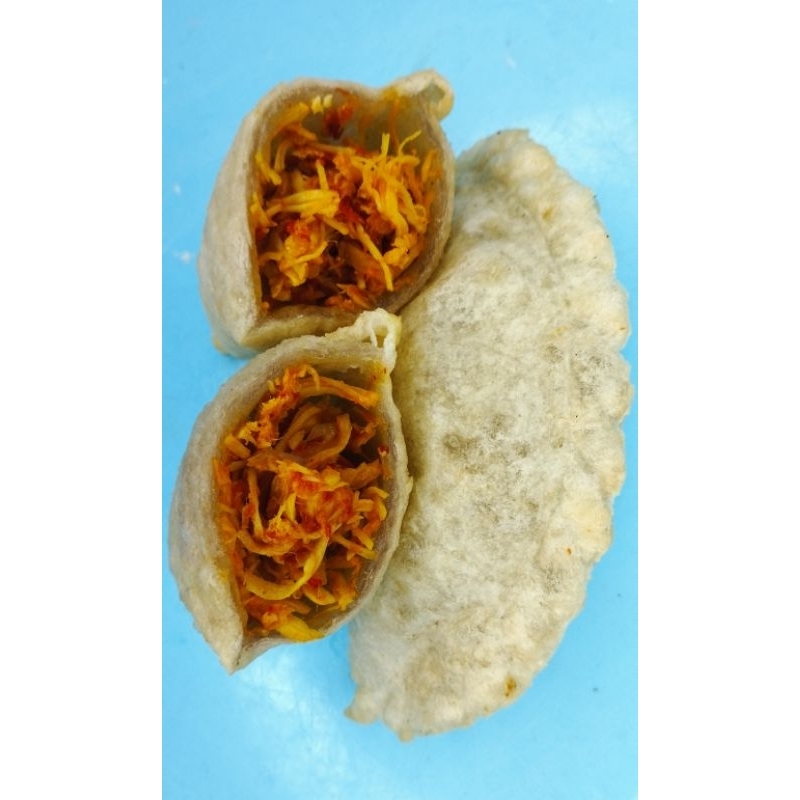 

Cireng ayam suwir pedas EXTRA JUMBO