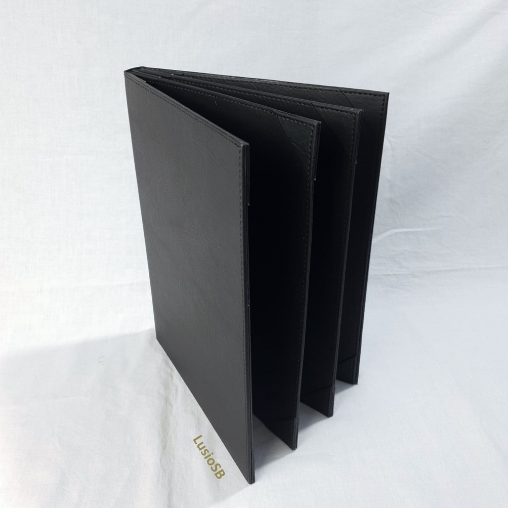 

KODE Y68Q Buku Menu Premium A4 LusioSB Kulit Faux Leather