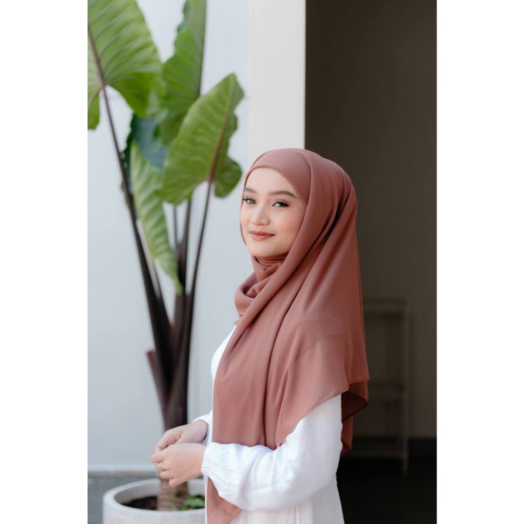 AHSIRA.AHZA  | SEGIEMPAT INSTAN CERUTY BABYDOLL INCLUDE INNER POLOS JERSEY FASHION MUSLIM HIJAB WANI
