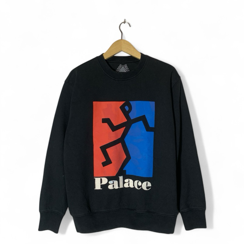 Palace Skateboards Piss Head Crewneck Black Original