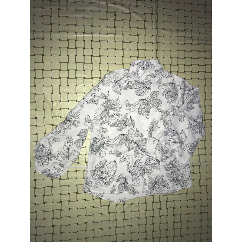 Blouse Bunga bunga (Preloved)