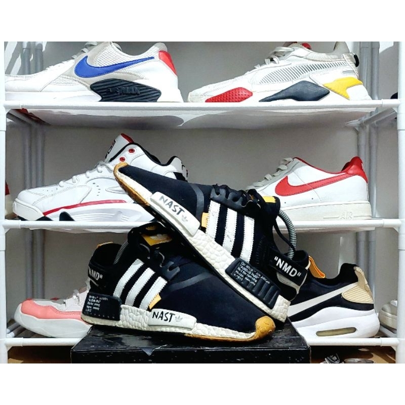 SEPATU SECOND 4D1D4S NMD X OFF WHITE SIZE 41⅓ / SNEAKERS / RUNNING / FASHION PRIA WANITA