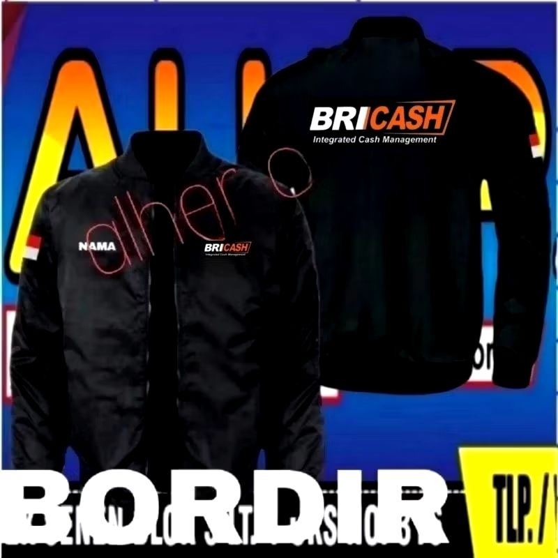 Jaket bordir bricash jaket bricash jaket bomber bricash jaket seragam bricash jaket kerja bricash ja