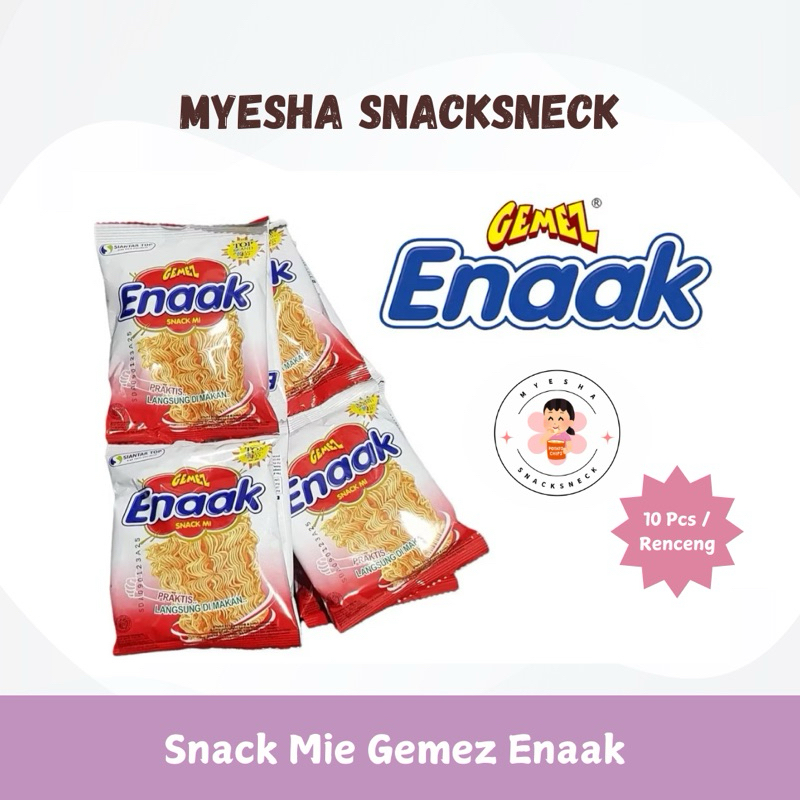 

MIE GEMEZ ENAAK RENCENG ISI 10 X 18 GRAM