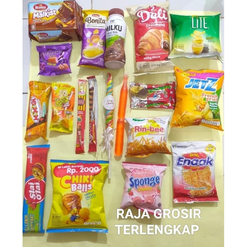 

PAKET SNACK TERMURAH KE-9/PAKET ULANG TAHUN/HADIAH/HAMPERS/SOUVENIR