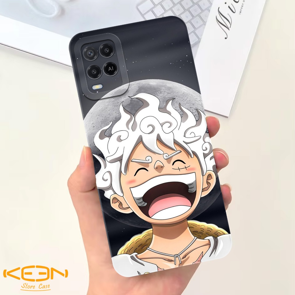 Case Oppo A54 - Casing Hp Oppo A54 Motif Luffy - Softcase Oppo A54 - Softcase Hp Oppo A54 - Case Hp 