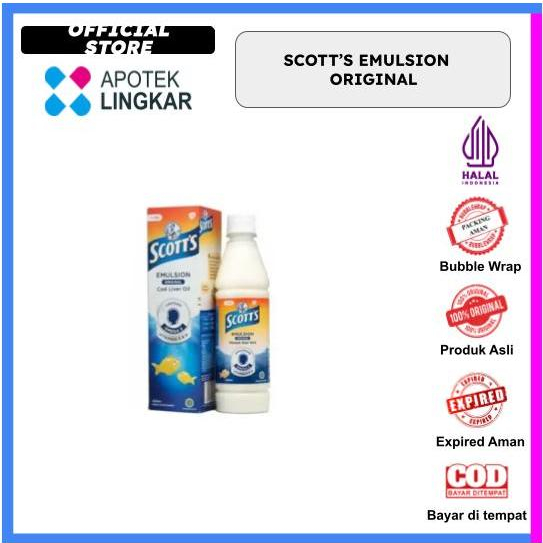 Scott's Emulsion MINYAK IKAN ORIGINAL 400ML