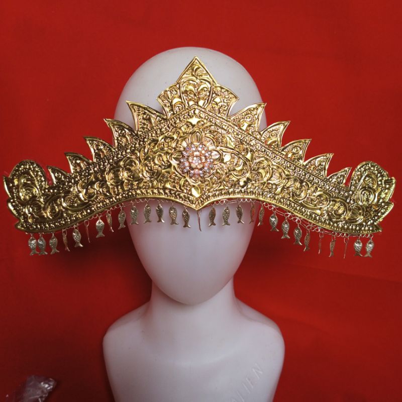 pilis pengantin/pilis pengantin adat palembang/mahkota pengantin adat palembang