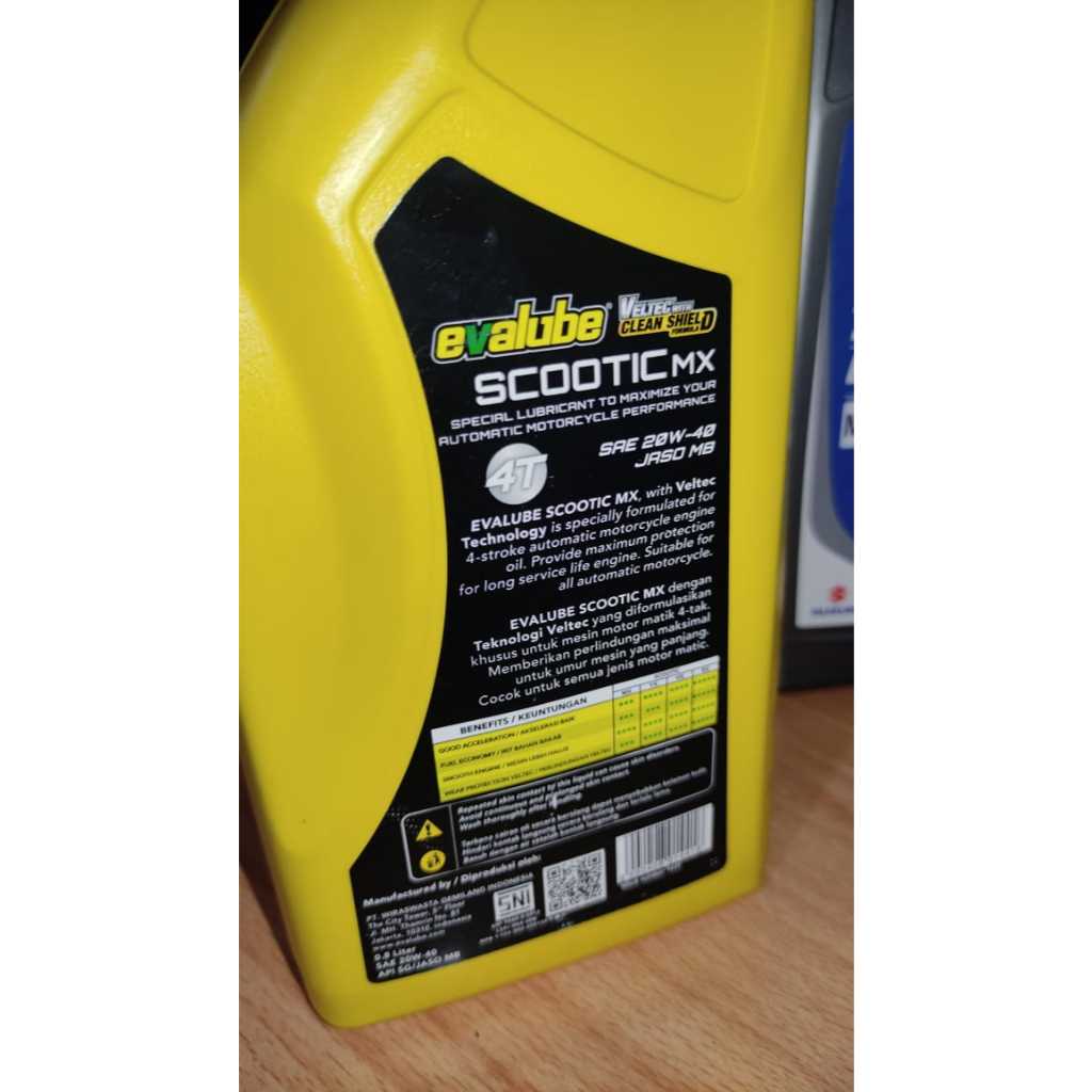 OLI EVALUBE SCOOTIC MX 0,8L
