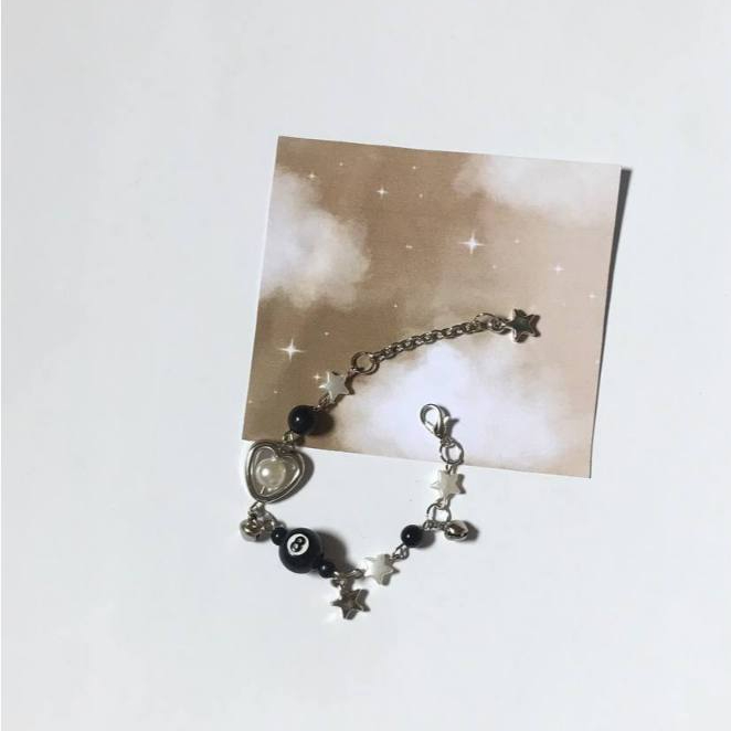 ⋆ billiard bracelet vol.2 | monochrome beads | eastheticnona