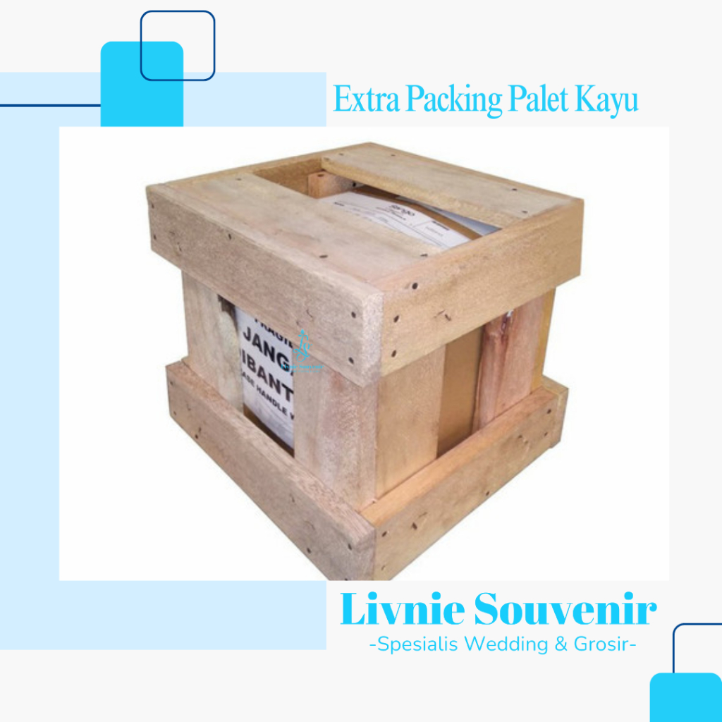 

Packing kayu palet bungkus souvenir