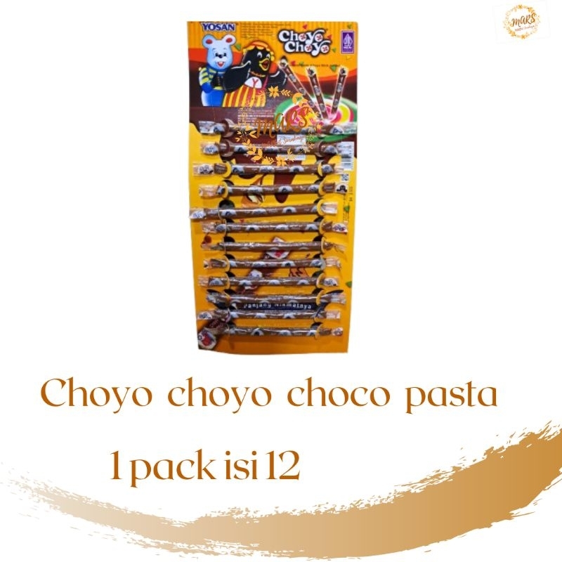 

Choyo Choyo Choco Pasta 1 pack isi 12 pcs