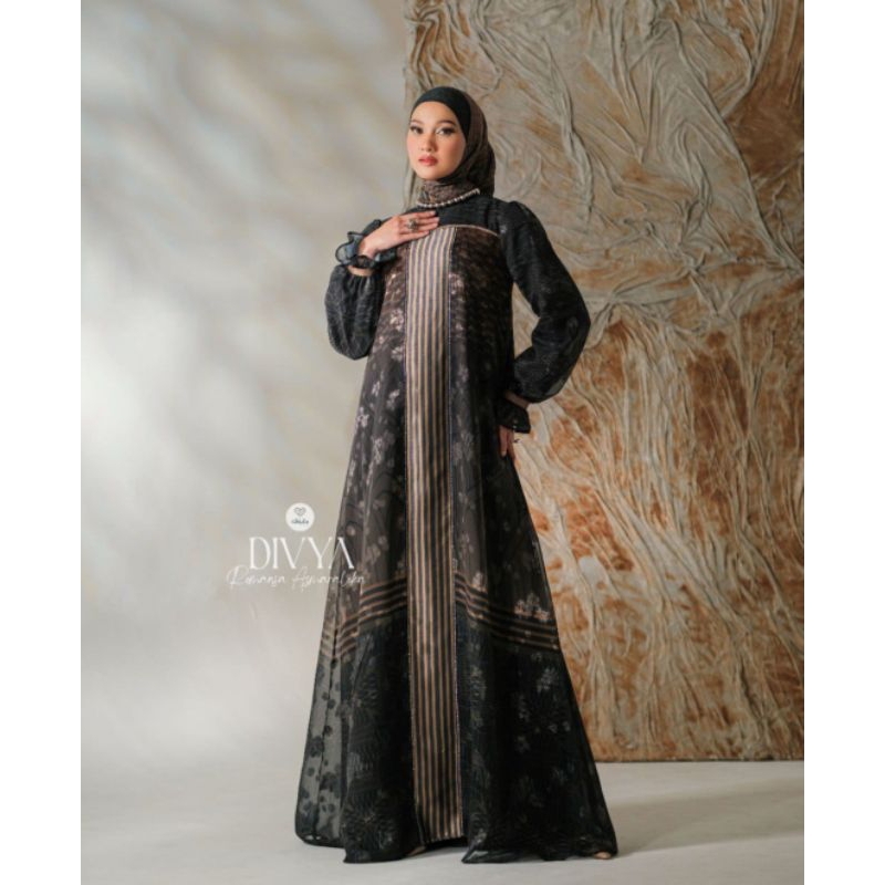 Dress Hijab Printing DIVYA DRESS By SKHATA ORI