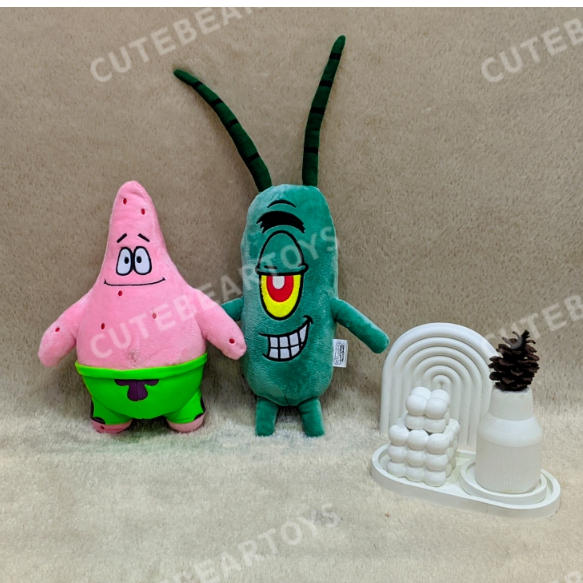 Boneka Plankton Patrick Boneka Spongebob Bordir Lucu Size S