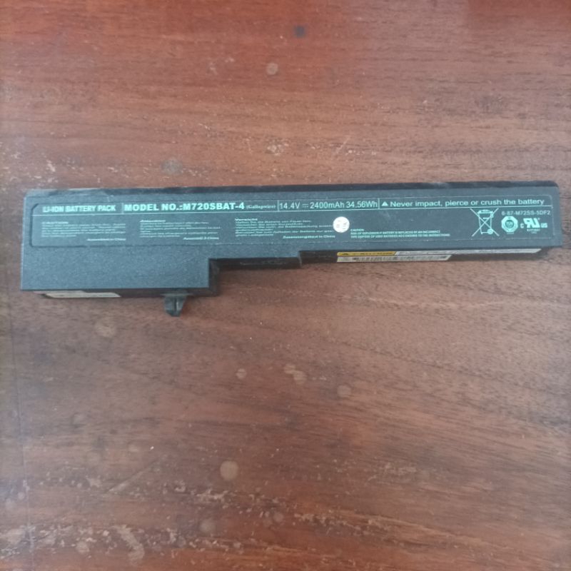Baterai Laptop Axioo MLC MNC 12 inchi series M72 M720 M720BAT M720BAT-4 M720SBAT-4 (second)