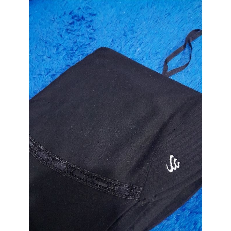 preloved rabbani hitam ukuran m