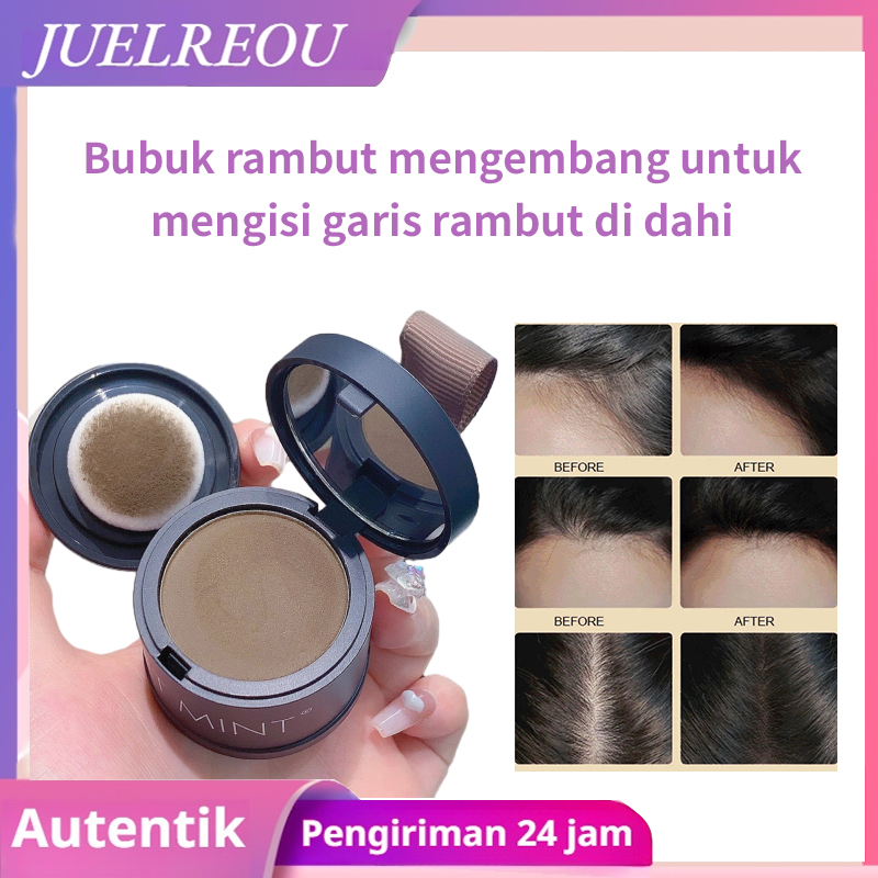 JUELREOU⚡COD+Pengiriman 24 jam⚡6g Modifikasi bayangan bedak halus garis rambut/Bedak Garis Rambut/Be