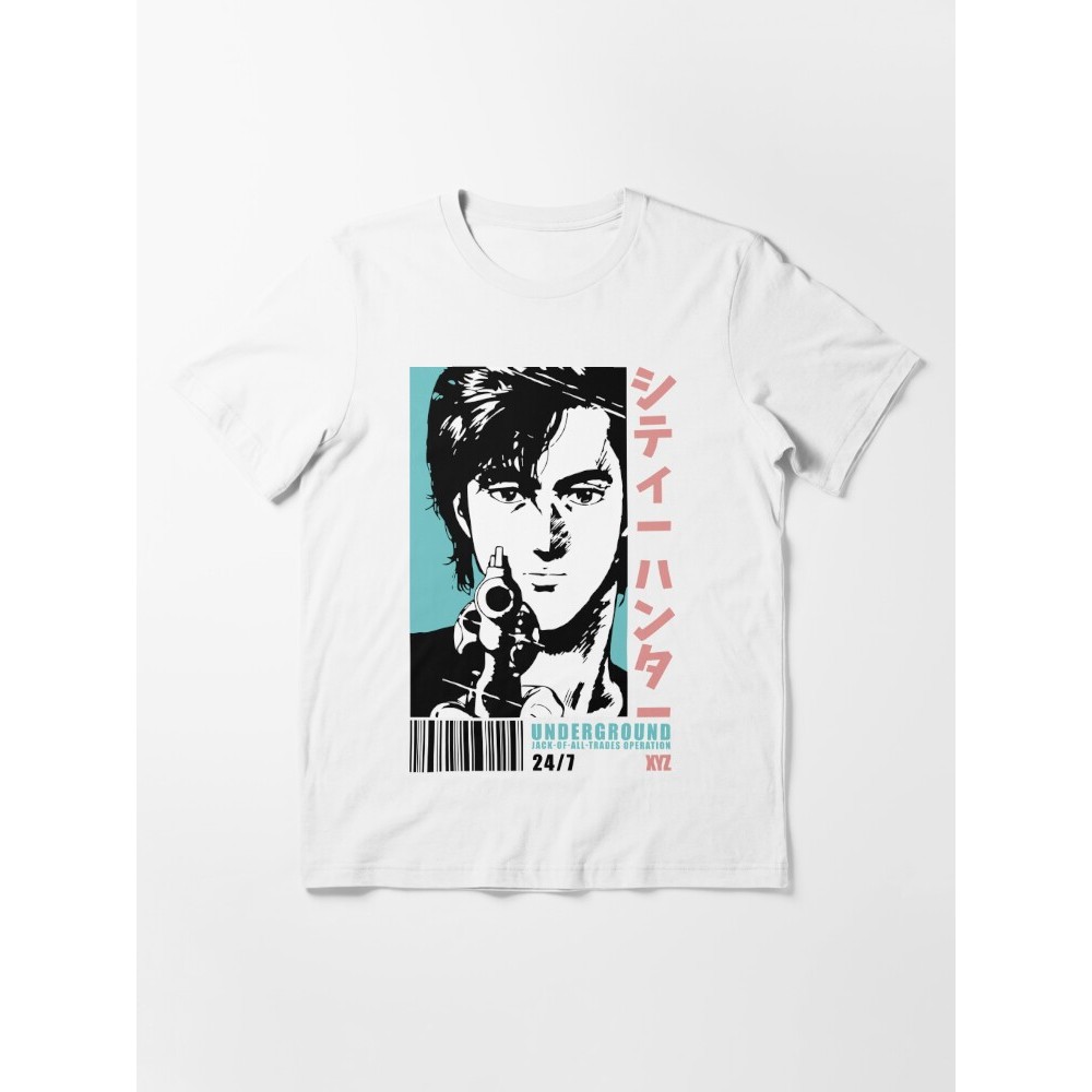 Kaos City Hunter Ryo Saeba Anime Tshirt