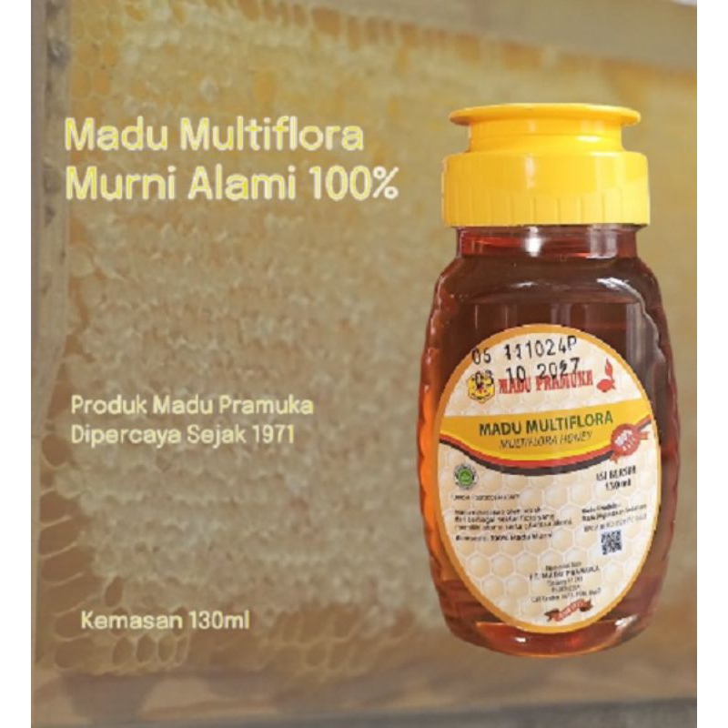 

Madu Pramuka Madu Multiflora 130ml