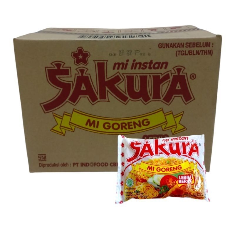 

Mie Sakura 1 dus isi 40 pcs
