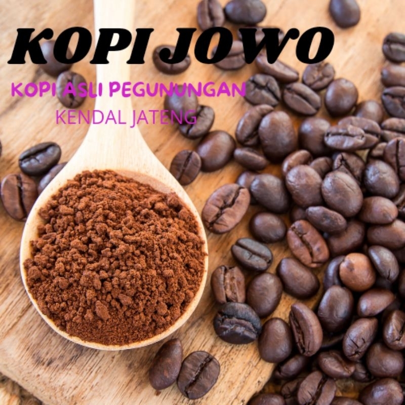 

KOPI JOWO KOPI ASLI ISTIMEWA DARI PEGUNUNGAN ISI 100 Gr